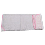 Nancy Baby Accappatoio Tinta Unita con Stampa per Neonata 1957 ROSA NANCY BABY 