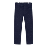MAYORAL pantalone tinta unita con brillantini Blu per Bambina 4546X BLU MAYORAL 