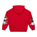 Iceberg Felpa Tinta Unita con Cappuccio E Stampa per Bambino MFICE5105JX ROSSO ICEBERG 