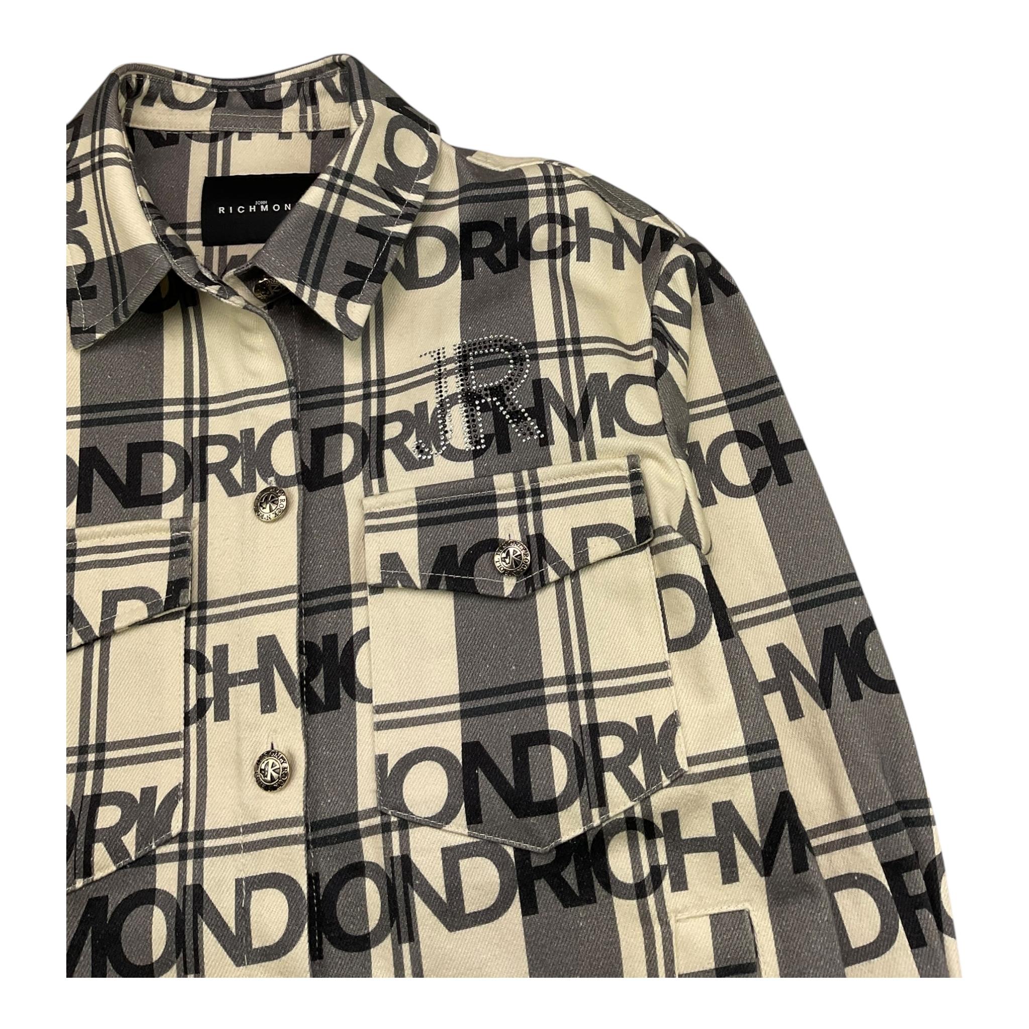 JOHN RICHMOND camicia manica lunga stampa fantasia Panna per Bambina RGA25031CA PANNA JOHN RICHMOND 