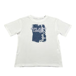 Pepe Feamo T-Shirt Girocollo Tinta Unita con Stampa per Bambino PB503978 BIANCO PEPE FEAMO 