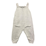 Wedoble Plain White Openwork Sleeveless Romper for Newborns