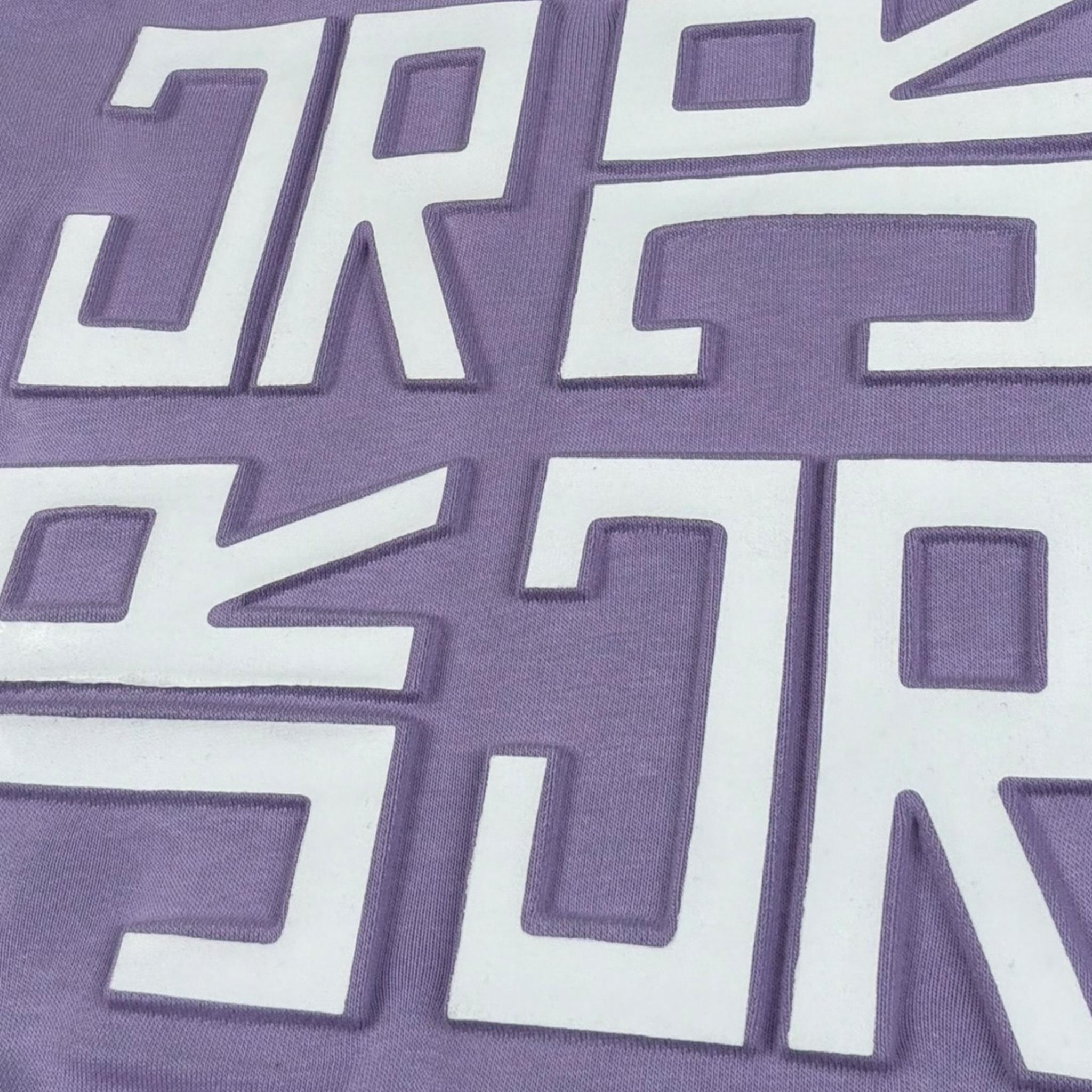 John Richmond Felpa Chiusa Girocollo Tinta Unita con Stampe per Bambina RGP26002FE LILLA JOHN RICHMOND 