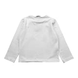 MAYORAL shirt gircollo tinta unita con stampa Bianco per Bambina 178 BIANCO MAYORAL 