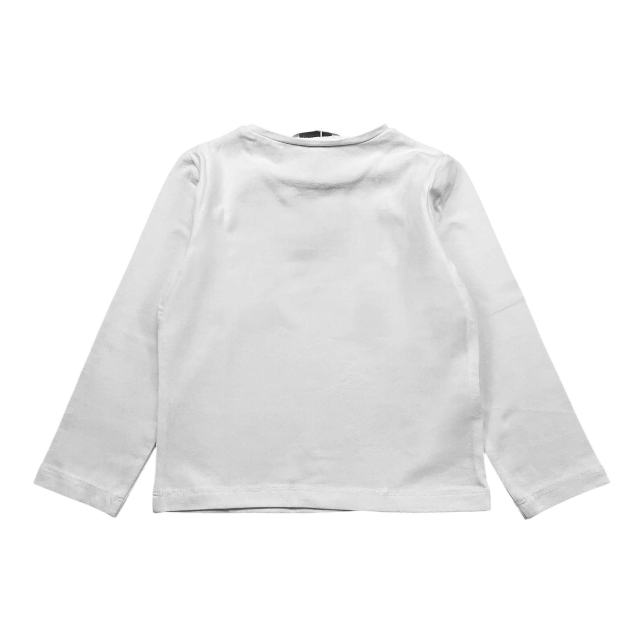 MAYORAL shirt gircollo tinta unita con stampa Bianco per Bambina 178 BIANCO MAYORAL 
