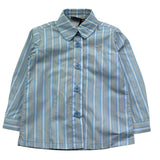 Trussardi Camicia Manica Lunga Tinta Unita per Neonato TIP26107CA AZZURRO TRUSSARDI 