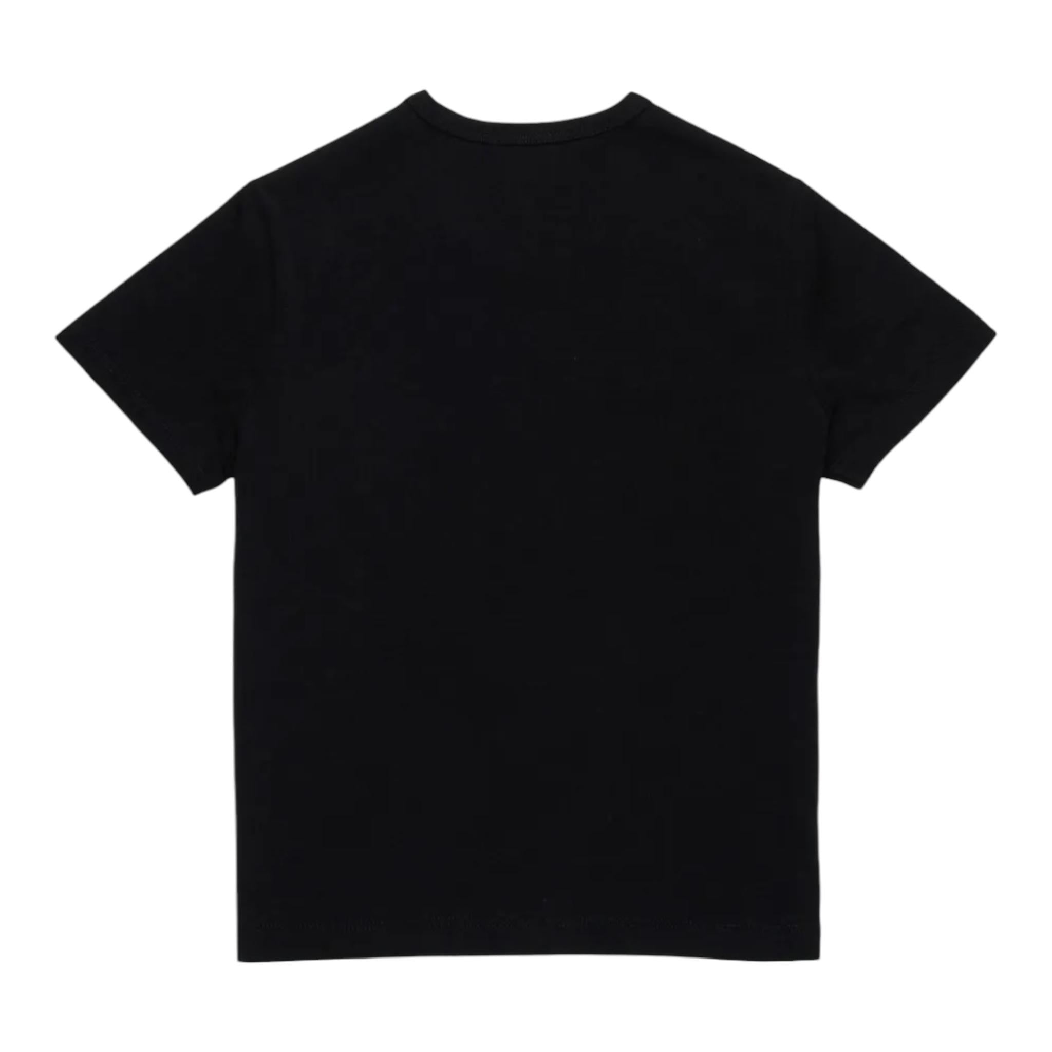 DIESEL t-shirt girocollo con logo brillantini Nero per Bambina J01953 NERO DIESEL 