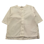 ZERO AMPERE camicia manica lunga tinta unita Panna per Neonato DUBLINO PANNA ZERO AMPERE 