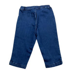 Carre'Ment Beau Jeans Tinta Unita con Elastico In Vita per Neonata Y30294 BLU CARRE'MENT BEAU 