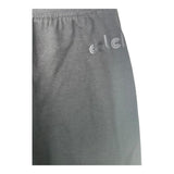 Datch Solid Color Black Logo Leggings For Girls