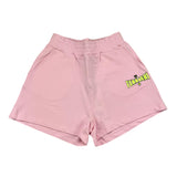 Chiara Ferragni Solid Color Shorts With Elastic Waist Pink For Girls