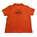 Boss Polo Mezza Manica Tinta Unita per Neonato J52101 ARANCIONE BOSS 