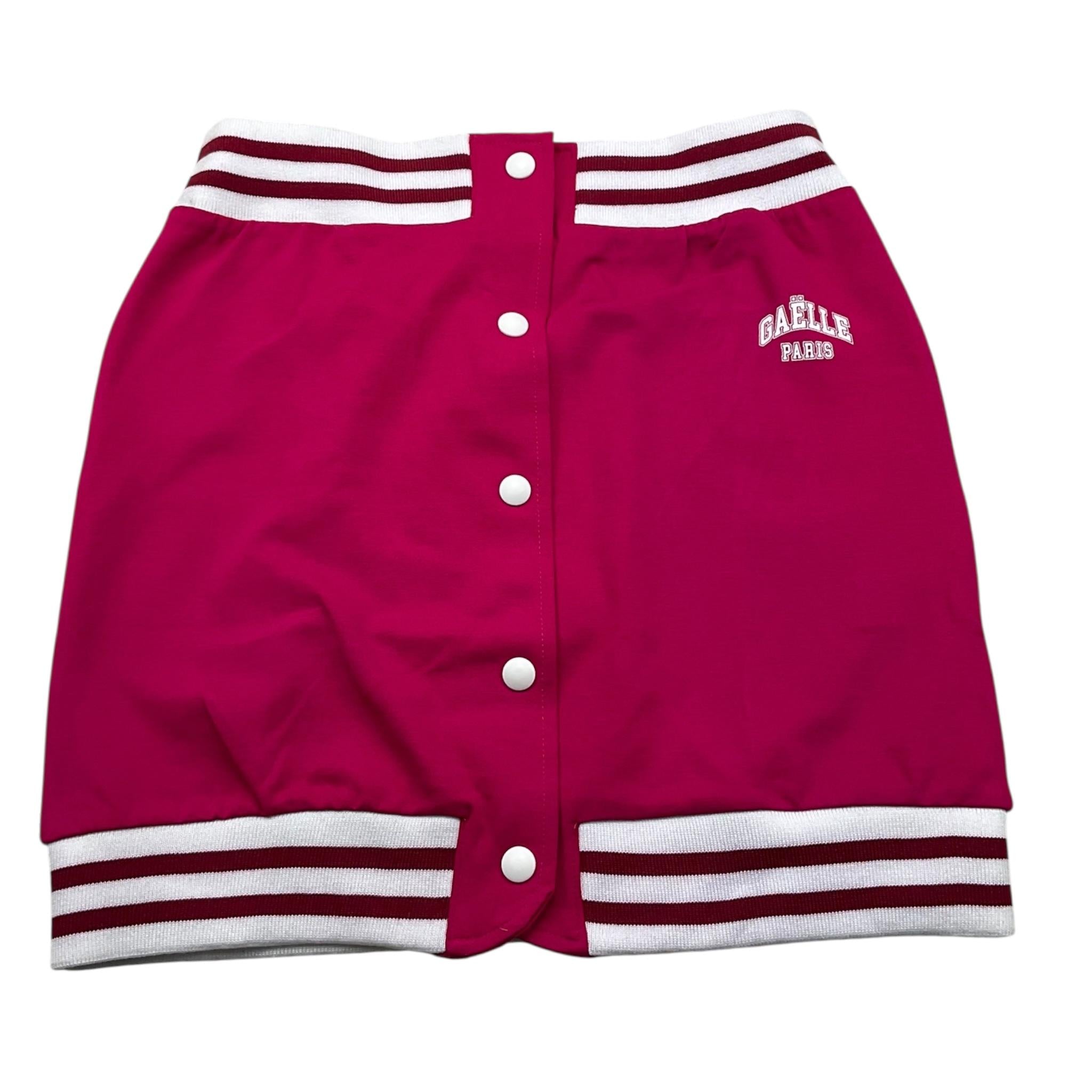 GAELLE gonna tinta unita con bottoni Fuxia per Bambina 2741G00358 FUXIA GAELLE 