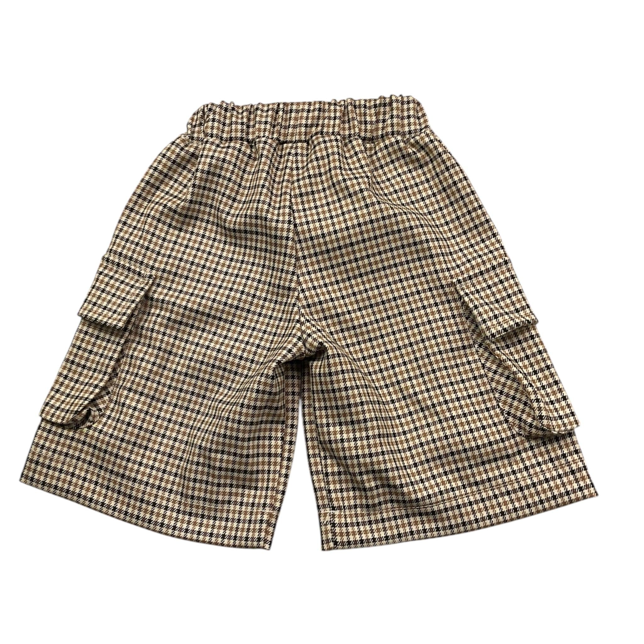 LE BEBE' short tinta unita con microfantasia Beige per Neonata LBG6100 BEIGE LE BEBE' 