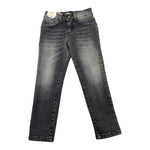 NUPKEET jeans tinta unita cn girovita regolabile Nero per Bambino 4DNK397 NERO NUPKEET 