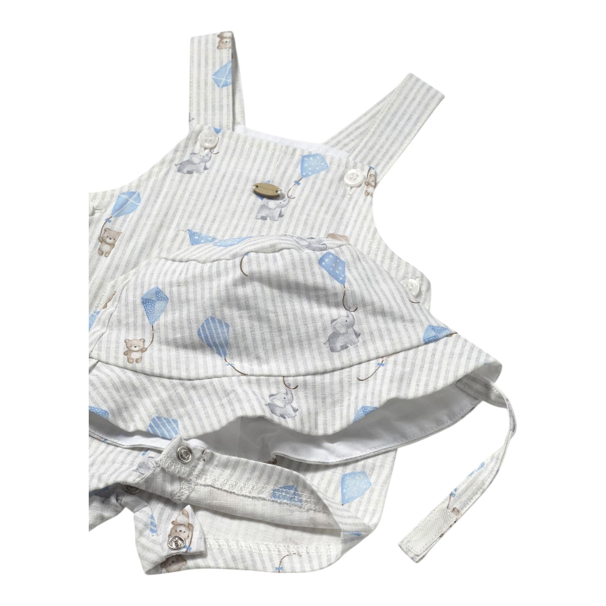 Mayoral Completo 2 Pezzi Salopette-Cappello per Neonato 1601 BEIGE MAYORAL 