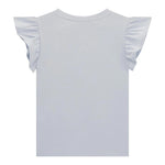 Guess T-Shirt Girocollo Tinta Unita con Logo per Neonata K5GI05K6YW4 BIANCO GUESS 