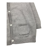 LITTLE BEAR cardigan tinta unita con taschini Grigio per Bambino 8151 GRIGIO LITTLE BEAR 
