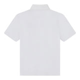 Timberland Polo Mezza Manica Tinta Unita con Logo per Neonato T60258N BIANCO TIMBERLAND 