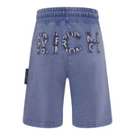 John Richmond Bermuda Tinta Unita con Elastico In Vita per Bambino RBP25114BE AZZURRO JOHN RICHMOND 