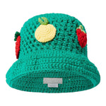 cappelli tinta unita traforato TW0B17 VERDE STELLA McCARTNEY 