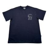 Il Gufo T-Shirt Girocollo Tinta Unita con Ricamo per Bambino P25TS479MF001 BLU IL GUFO 