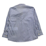 Le Bebe' Long Sleeve Shirt Striped Pattern Blue For Newborn
