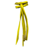 Elisabetta Franchi Set Of Two Solid Color Hair Clips With Yellow Bow For Girls