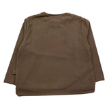 TEDDY E MINOU shirt tinta unita con bottoni Marrone per Neonato I22SH006M7016 MARRONE TEDDY E MINOU 