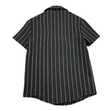 Daniele Alessandrini Black Solid Color Half Sleeve Shirt For Boys