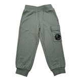 C.P. Company Pantalone Tuta Tinta Unita per Bambino CNP002 VERDE C.P. COMPANY 