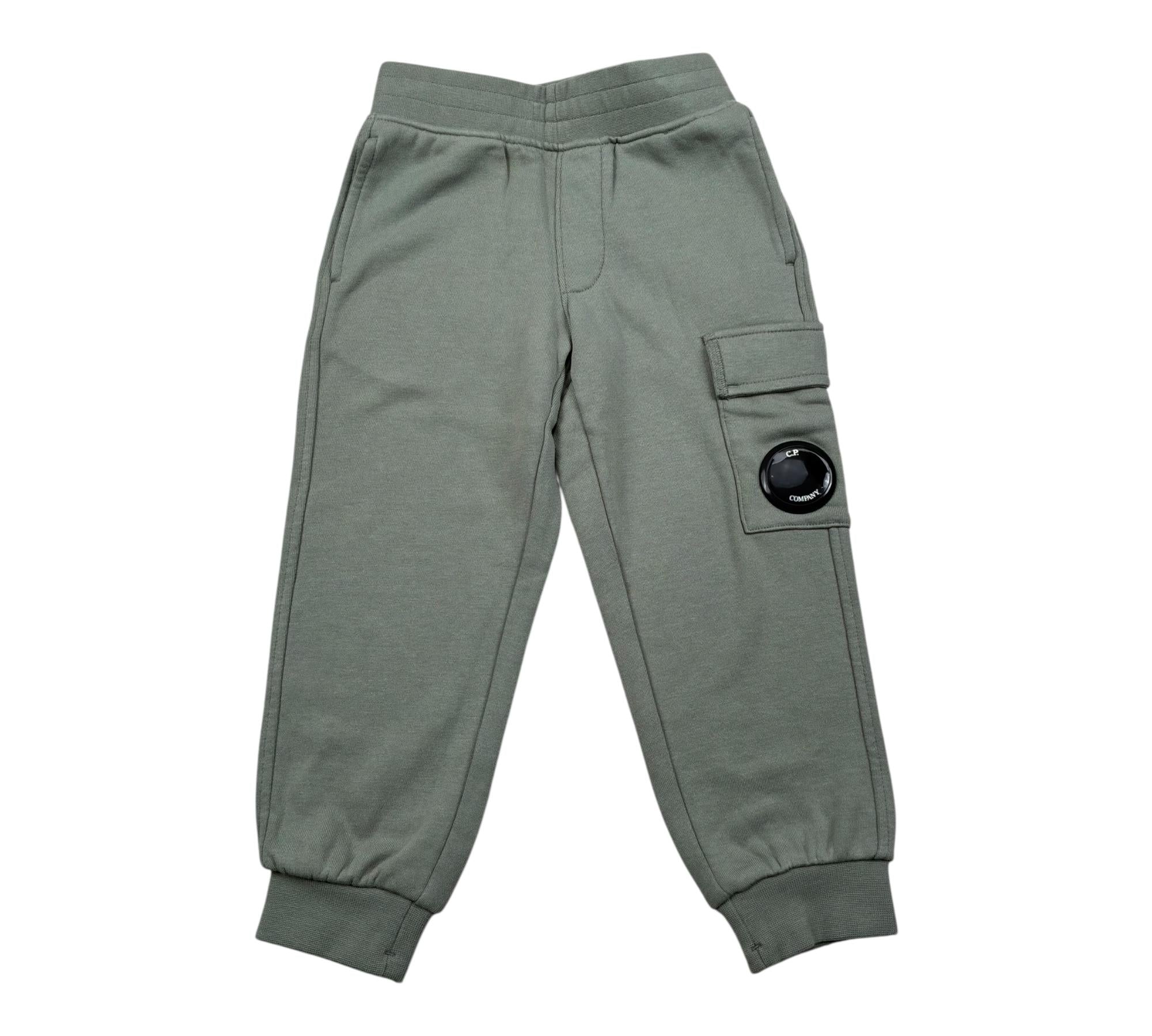 C.P. Company Pantalone Tuta Tinta Unita per Bambino CNP002 VERDE C.P. COMPANY 