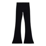 GUESS pantalone tinta unita modello zampa Nero per Bambina J4YB05KCCA0 NERO GUESS 