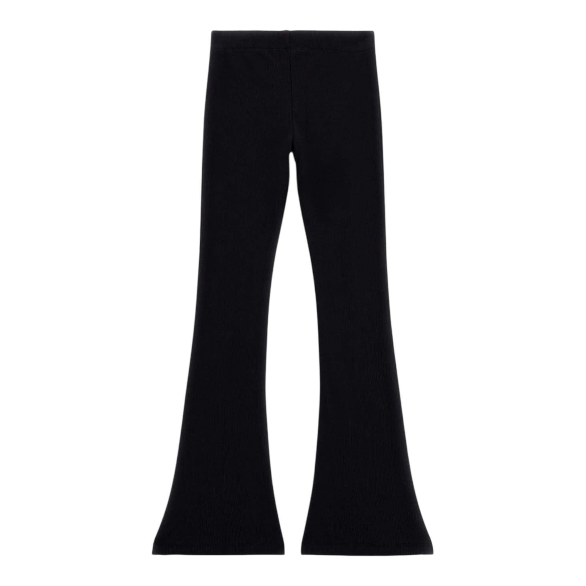 GUESS pantalone tinta unita modello zampa Nero per Bambina J4YB05KCCA0 NERO GUESS 