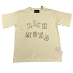 JOHN RICHMOND t-shirt girocollo tinta unita con stampa Panna per Bambino RBA25128TS PANNA JOHN RICHMOND 