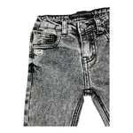 DANIELE ALESSANDRINI jeans tinta unita con girovita regolabile Grigio per Neonato 1291PD00031 GRIGIO DANIELE ALESSANDRINI 
