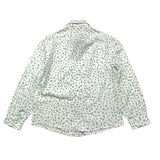 Daniele Alessandrini Solid Color Long Sleeve Shirt With White Pattern For Boys