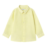 Mayoral Camicia Manica Lunga Tinta Unita per Neonato 1116 GIALLO MAYORAL 