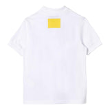 Dsquared2 Polo Shirt Solid Color With Print White For Boys