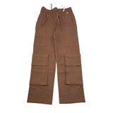 MANILA GRACE pantalone tinta unita con elastico in vita Marrone per Bambina MFJF24P161X MARRONE MANILA GRACE 