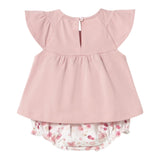 Mayoral Completo 2 Pezzi 1 T-Shirt-1 Culotte per Neonata 1663277 BIANCO/ROSA MAYORAL 
