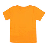 K-Way T-Shirt Girocollo tinta unita Cn Logo Arancione per Bambino K4114WWXXX ARANCIONE K-WAY 