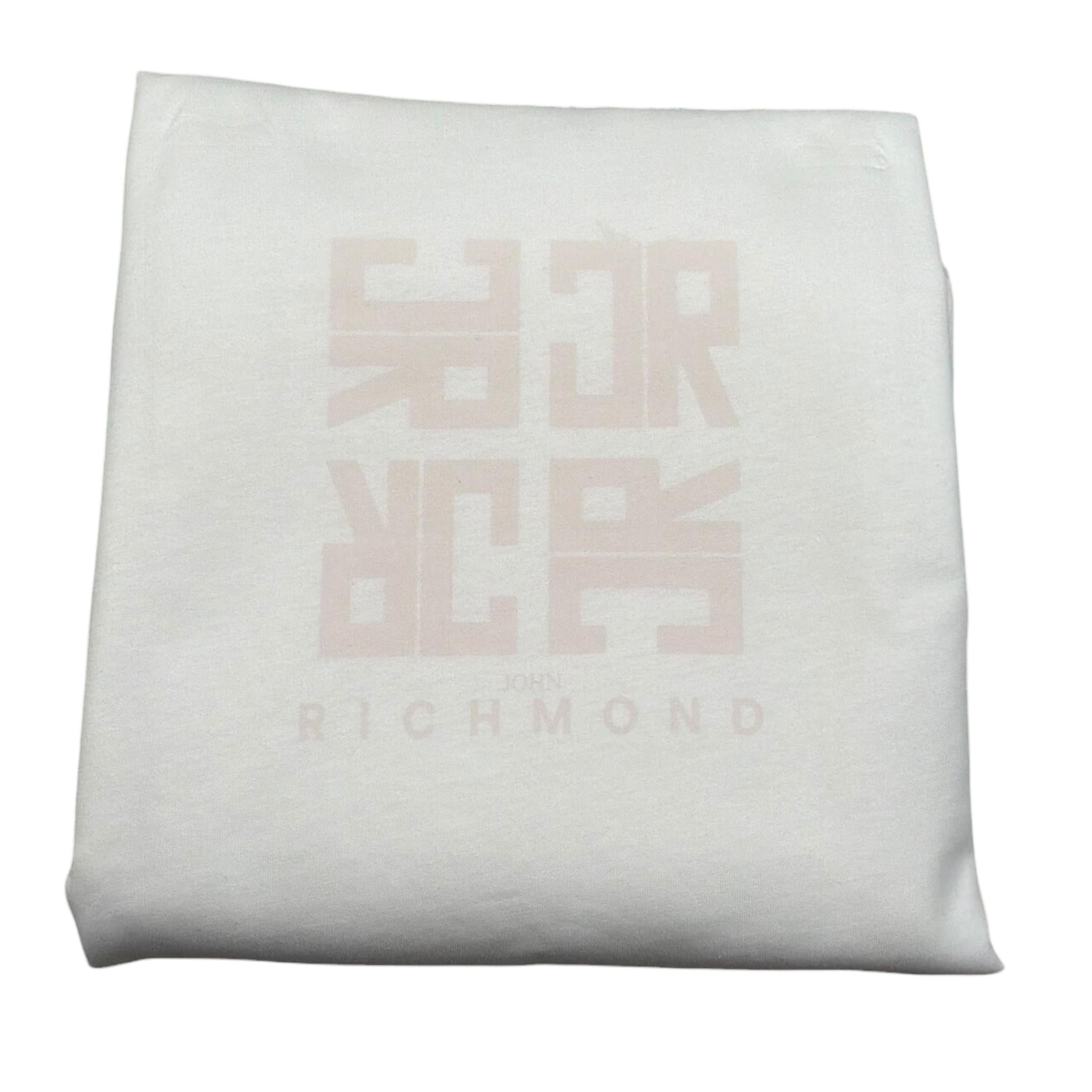 John Richmond Coperta Tinta Unita con Stampa per Neonata RLP26003CEA BIANCO JOHN RICHMOND 
