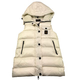 BLAUER smanicato tinta unita con cappuccio Panna per Bambino RWG180 PANNA BLAUER 