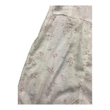 Wedoble Solid Color White Floral Sleeveless Romper For Baby Girl