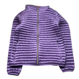 Save The Duck Giubbino Tinta Unita con Zip E Cappuccio per Bambina ROSYJ VIOLA SAVE THE DUCK 