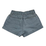 U.S. Polo Assn Short Tinta Unita In Denim con Elastico In Vita per Bambina US416570022 AZZURRO U.S. POLO ASSN 