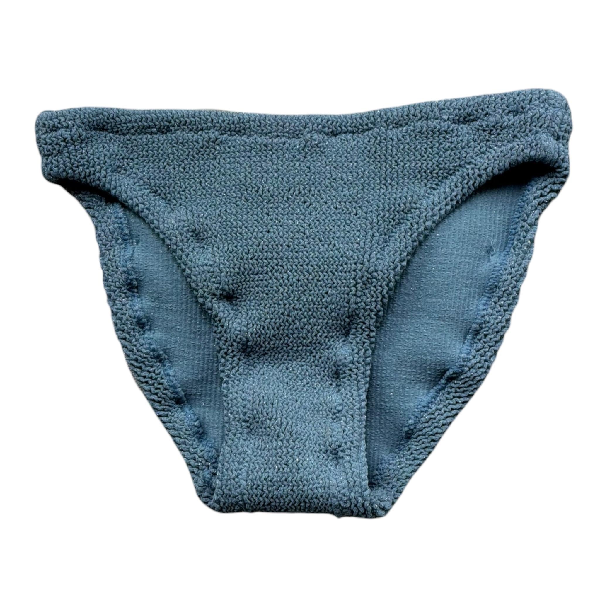 Saint Barth Costume Modello Slip con Fiocco per Neonata 00052L AZZURRO SAINT BARTH 