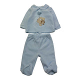 NANAN completo 2pz maglia-ghettina Azzurro per Neonato I2401101A AZZURRO NANAN 