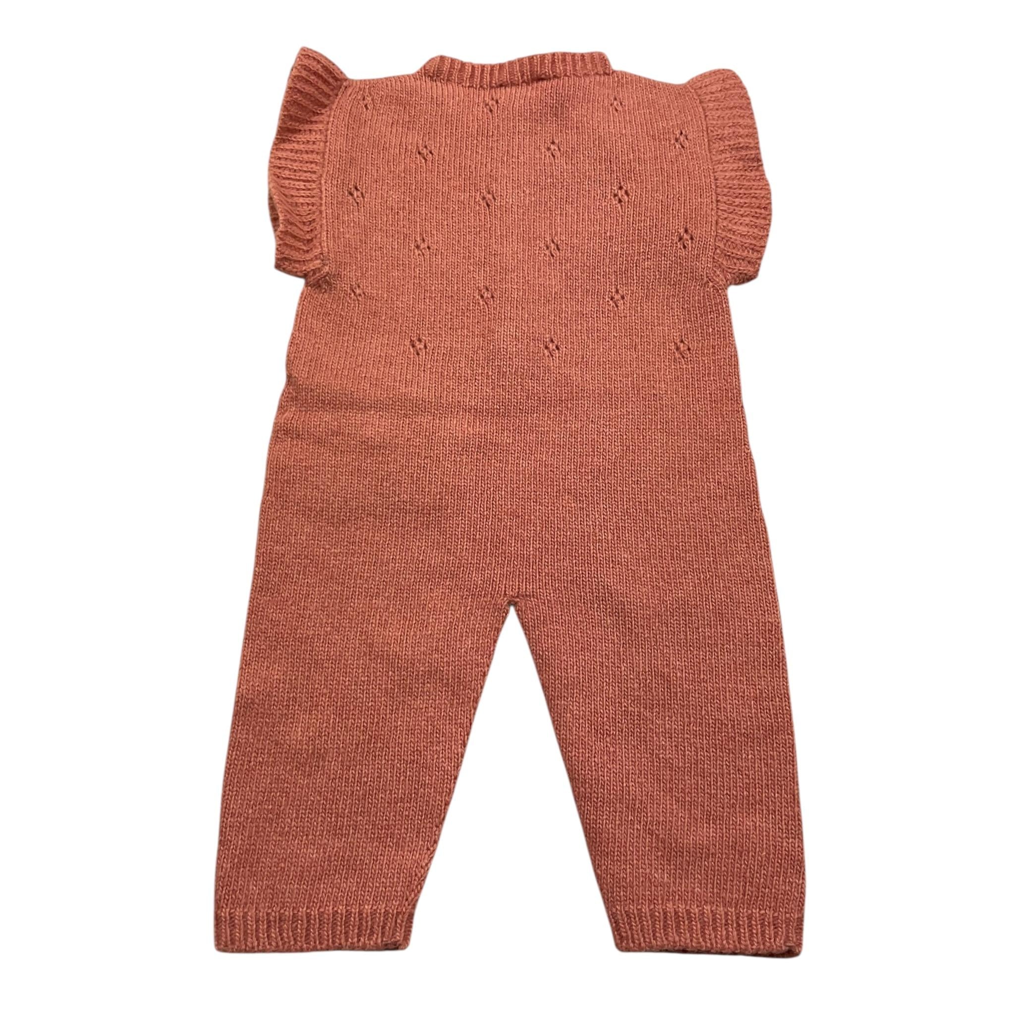 WEDOBLE salopette tinta unita girmanica Rosa per Neonata I2406310 ROSA WEDOBLE 